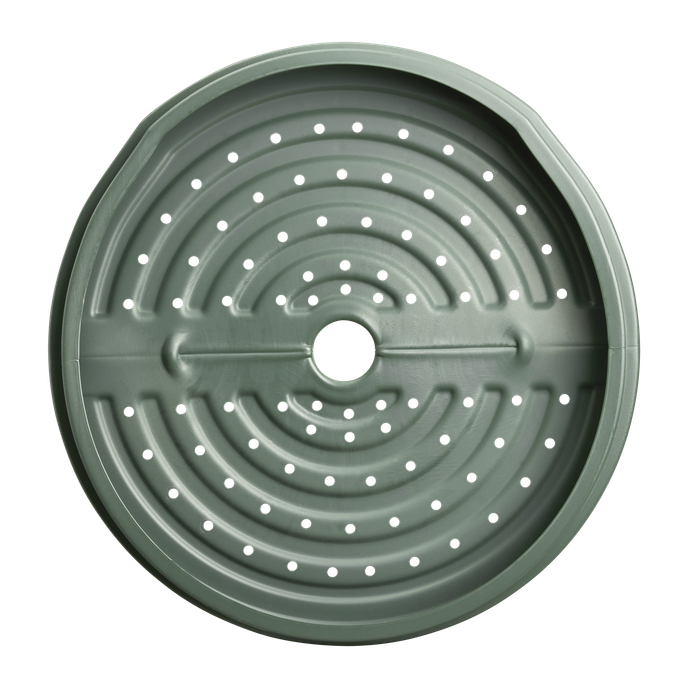 green basics composter 200L bottom leaf green